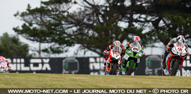 Haslam, Rea, Davies et Van den Mark - WSBK Australie (1 sur 13) : Déclarations et analyse du SBK à Phillip Island