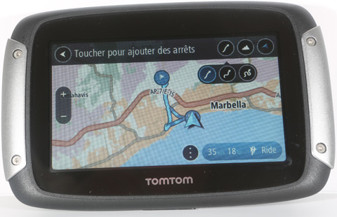 Essai GPS TomTom Rider