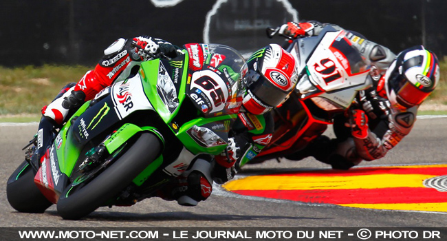 Rea et Haslam - WSBK Espagne (3 sur 13) Déclarations et analyse du Superbike à Aragon