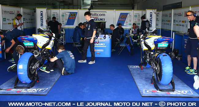 Team Suzuki - WSBK Espagne (3 sur 13) Déclarations et analyse du Superbike à Aragon