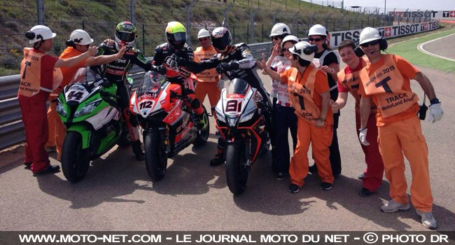 Salom, Forés et Torres - WSBK Espagne (3 sur 13) Déclarations et analyse du Superbike à Aragon