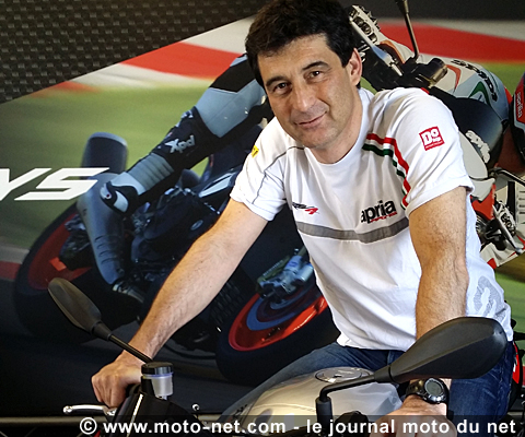 Interview : ambitions d'Aprilia et prix des nouvelles RSV4 et Tuono V4 1100 2015