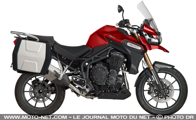 Offres accessoires et financement sur plusieurs motos de la gamme Triumph