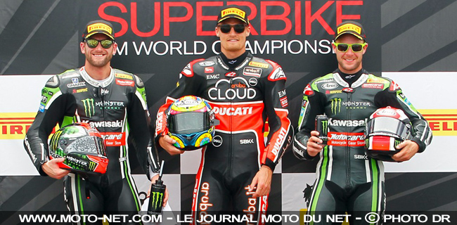  Rea 2ème, Davies 1er et Sykes 3ème - WSBK États-Unis (9 sur 13) Déclarations et analyse du Superbike à Laguna Seca