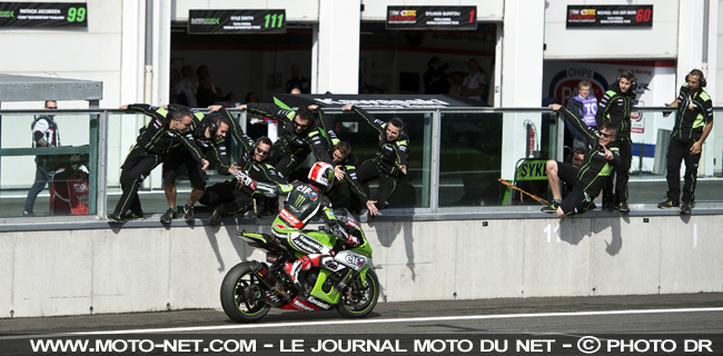Rea et son Team 65 - WSBK France (12 sur 13) Déclarations et analyse du Superbike à Magny-Cours