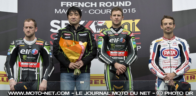Sykes 2ème, Rea 1er et Guintoli 3ème - WSBK France (12 sur 13) Déclarations et analyse du Superbike à Magny-Cours