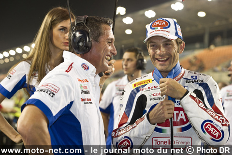  Sylvain Guintoli - WSBK Qatar (13 sur 13) Déclarations des pilotes de Superbike à Losail