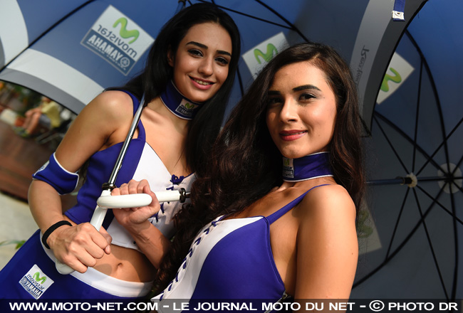 Moto GP : l'umbrella girl la plus sexy du GP de Malaisie