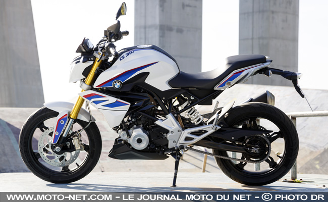 Nouveautés moto 2016 : BMW à l'assaut des petites cylindrées avec le roadster G 310 R