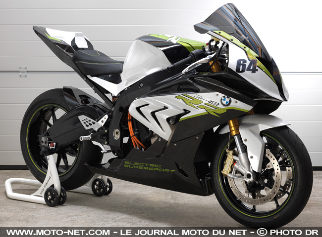 BMW eRR : le prototype de moto sportive électrique sur base de S 100 RR