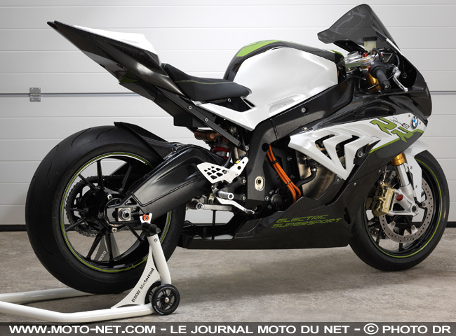 BMW eRR : le prototype de moto sportive électrique sur base de S 100 RR