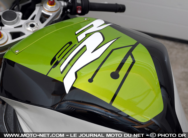 BMW eRR : le prototype de moto sportive électrique sur base de S 100 RR