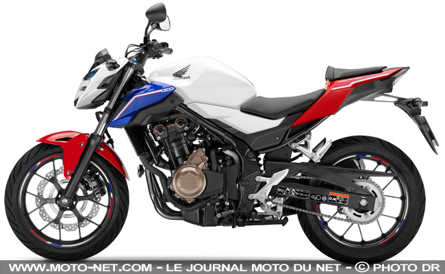 Nouvelle Honda CB500F 2016