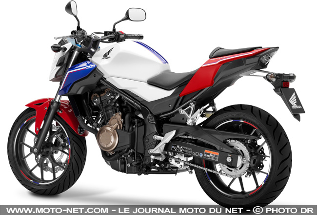 Nouvelle Honda CB500F 2016