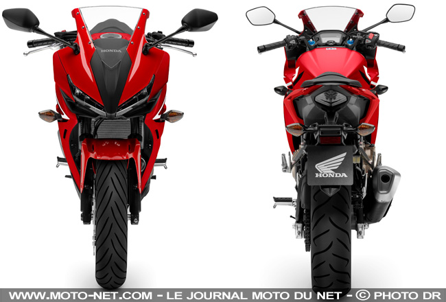 Nouvelle petite moto sportive Honda CBR500R 2016