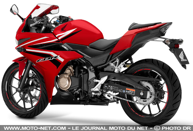 Nouvelle petite moto sportive Honda CBR500R 2016