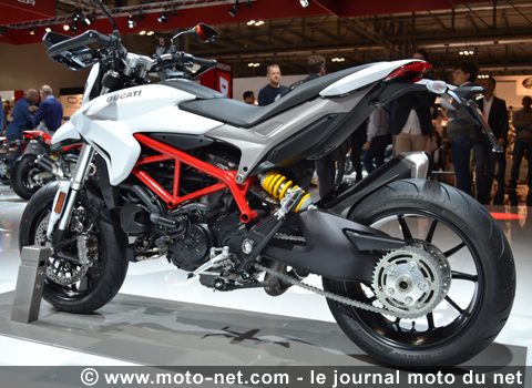 Nouveautés 2016 : la gamme Ducati Hypermotard 939 passe à Euro4