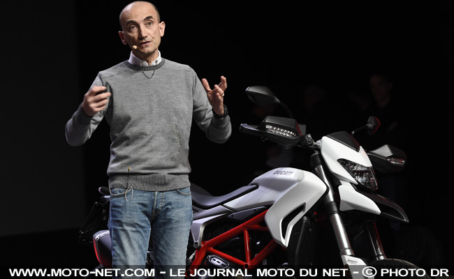 Nouveautés 2016 : la gamme Ducati Hypermotard 939 passe à Euro4