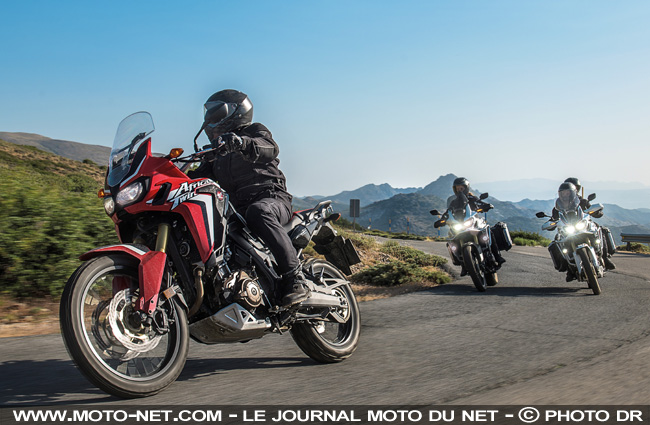 Nouvelle Honda Africa Twin CRF1000 ABS : 12 999 euros en novembre