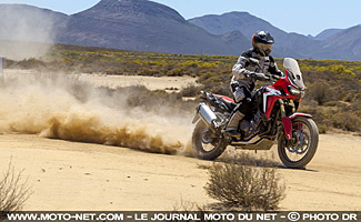 Essai Africa Twin 2016 : Honda reprend du désert
