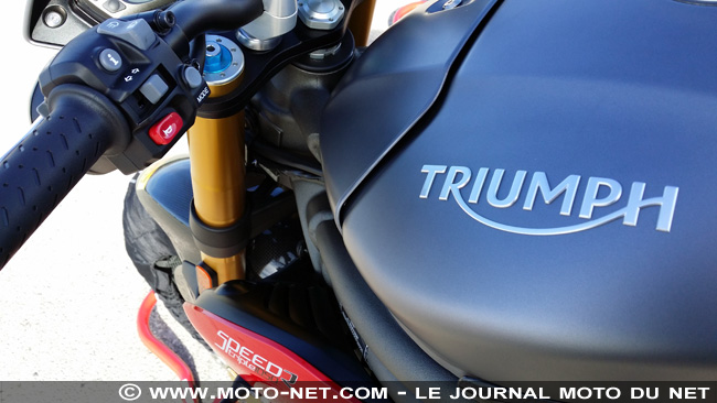 Essai de la nouvelle Triumph Speed Triple 2016 : premières infos et vidéos