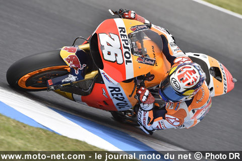 Viñales conserve la tête des essais MotoGP à Phillip Island devant Marquez et Crutchlow