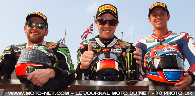  Sykes 2ème, rea 1er et Van den Mark 3ème - WSBK Thaïlande (2 sur 14) Déclarations des pilotes World Superbike à Buriram