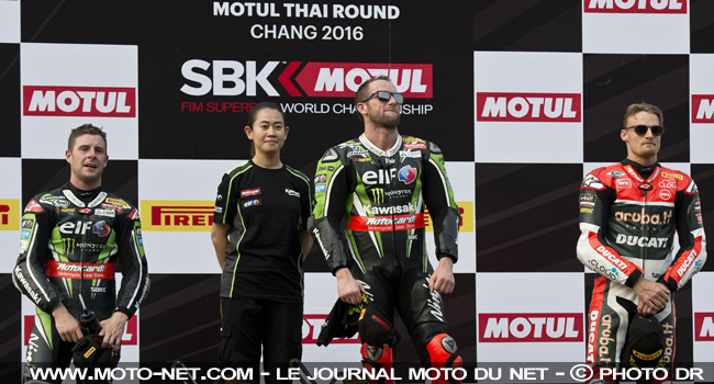  Rea 2ème, Sykes 1er et Davies 3ème - WSBK Thaïlande (2 sur 14) Déclarations des pilotes World Superbike à Buriram