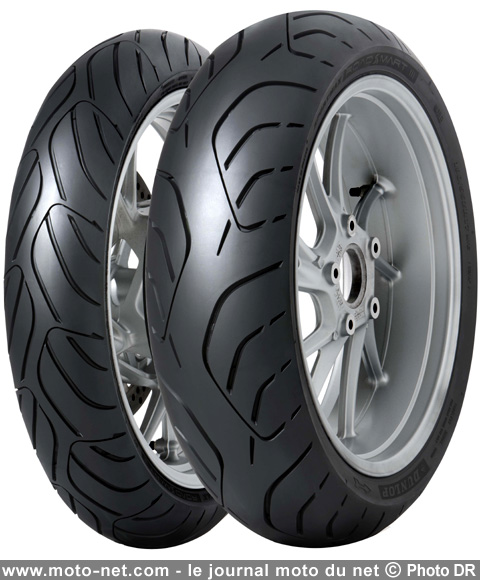  Essai pneu moto Dunlop Sportmax Roadsmart III