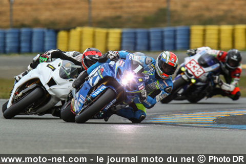 Premières séances d'essais pour les 24H Motos du Mans