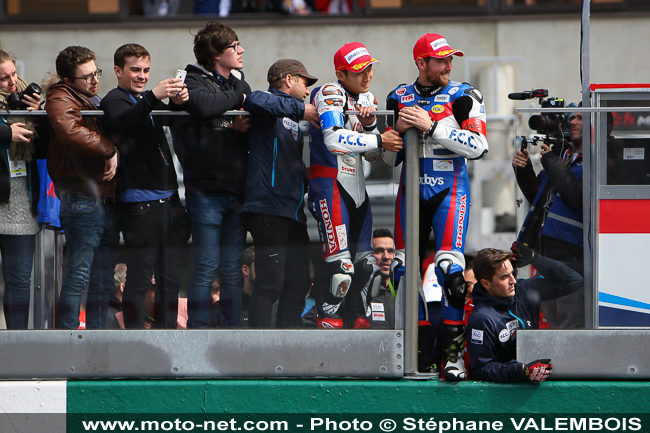 Galerie photo 24 Heures Motos 2016 - 06 : arrivée et podiums