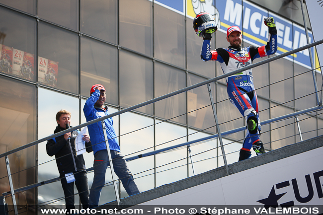 Galerie photo 24 Heures Motos 2016 - 06 : arrivée et podiums