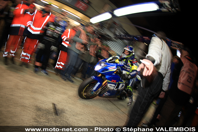 Galerie photo 24 Heures Motos 2016 - 04 : départ et premières heures de course