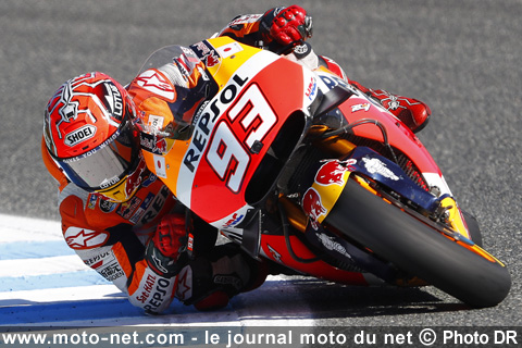 Moto GP : Marquez domine les tests à Jerez