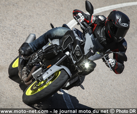 Essai Yamaha MT-10 : gueule de tueuse et corps d'athlète