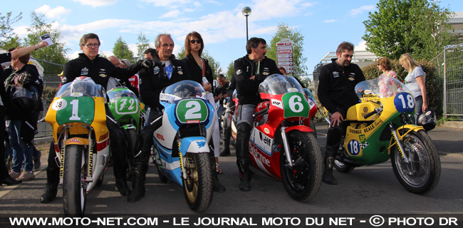 Galerie photo : expo L'Age d'or du 2-temps au GP de France moto