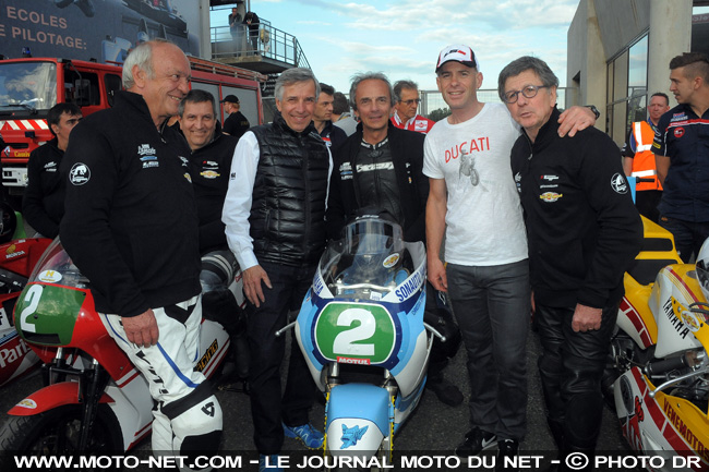 Galerie photo : expo L'Age d'or du 2-temps au GP de France moto