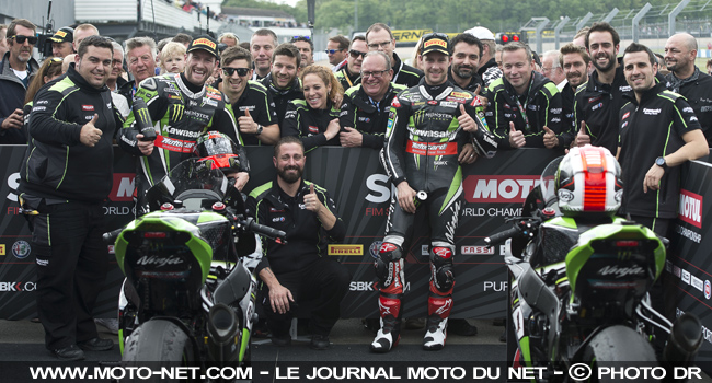  Sykes et Rea - WSBK Grande-Bretagne (7 sur 13) Déclarations des pilotes World Superbike à Donington Park