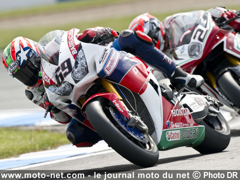  Hayden et Camier - WSBK Grande-Bretagne (7 sur 13) Déclarations des pilotes World Superbike à Donington Park