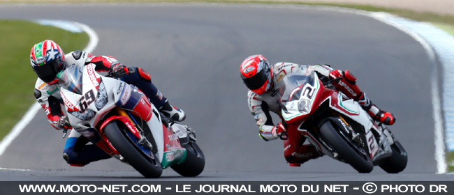 Hayden et Camier - WSBK Grande-Bretagne (7 sur 13) Déclarations des pilotes World Superbike à Donington Park