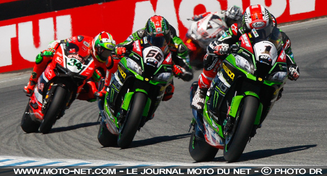 Rea, Sykes, Giugliano et Hayden - WSBK États-Unis (9 sur 13) Déclarations des pilotes World Superbike à Laguna Seca