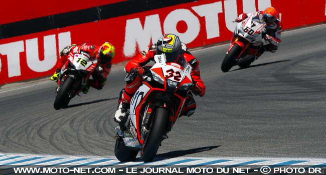 Savadori, Forés et Van den Mark - WSBK États-Unis (9 sur 13) Déclarations des pilotes World Superbike à Laguna Seca