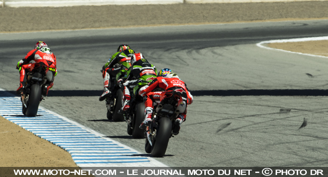 Davies, Rea, Sykes et Giugliano - WSBK États-Unis (9 sur 13) Déclarations des pilotes World Superbike à Laguna Seca