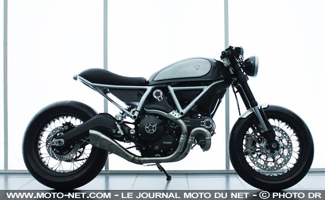 Pr pa Moto Rouen La Ducati Scrambler Passe En Mode Caf Racer