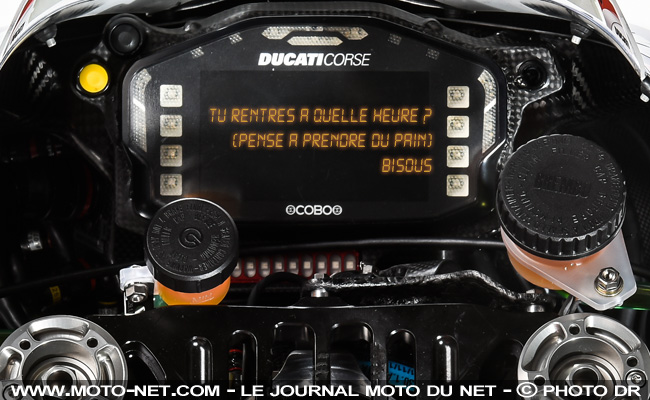 Les pilotes MotoGP bientôt informés en temps réel pendant la course
