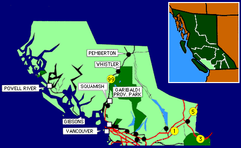 Carte régionale