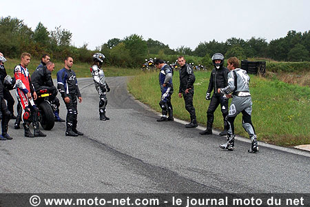 Stage moto route et circuit : Serge Nuques met l'accent sur la sécurité