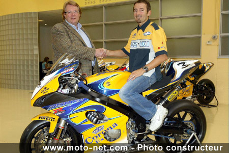 Max Biaggi signe chez Alsatre Suzuki !