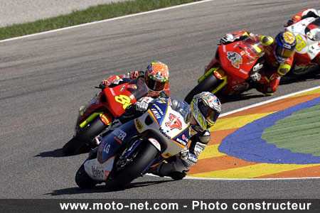 Grand Prix Moto de Valence 2006 : le tour par tour sur Moto-Net