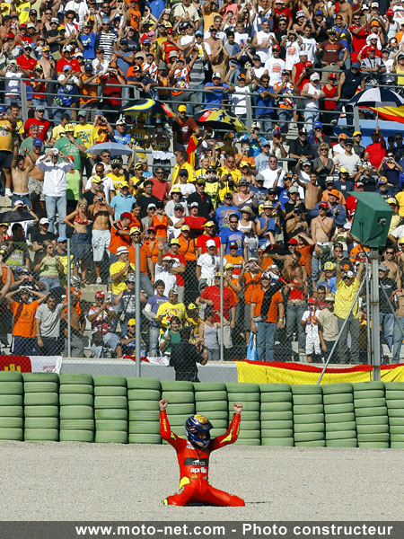 Grand Prix Moto de Valence 2006 : le tour par tour sur Moto-Net